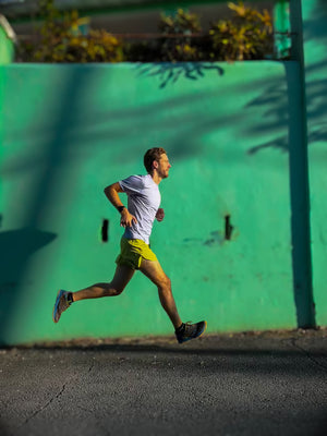 Digital nomad morning run in Barbados showing importance of routine