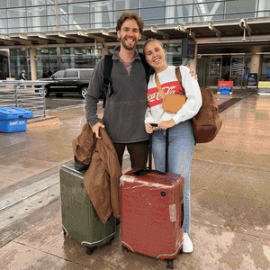 Digital nomads from Canada and Barbados travelling the world while starting their own businesses. Vegan travellers, non-luxe travellers, slow travel, and budget travellers.