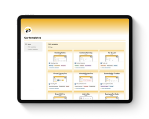 20+ free Notion templates for those starting businesses, travelling, and bringing clarity to their everyday lives. Comprehensive free templates to help you get started by AWA. 