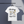 White t-shirt with Getting High Club airplane graphic and text on a hanger against a gray background