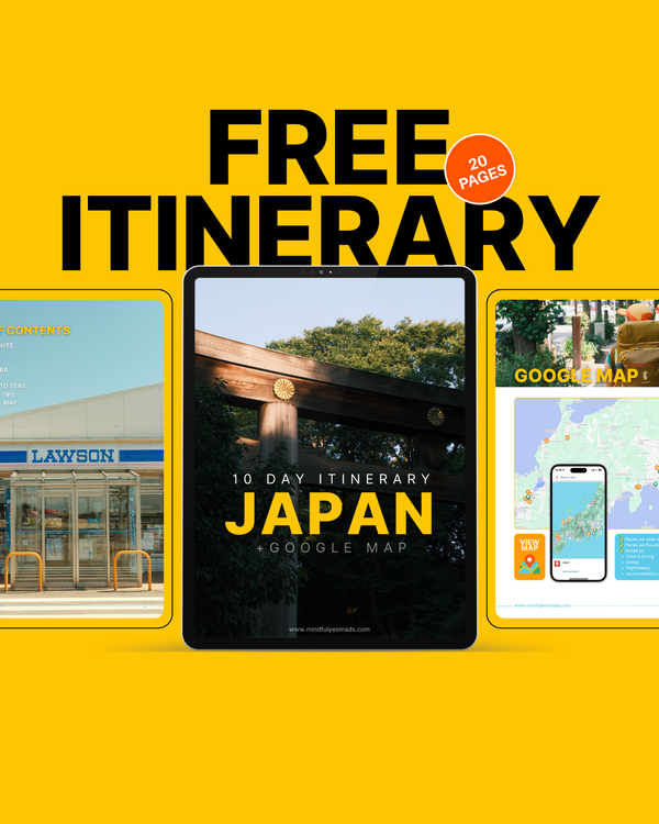 Japan Itinerary Download
