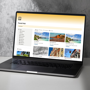Travel Hub Pro on Notion